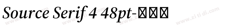 Source Serif 4 48pt字体转换